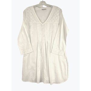 SEVYA Hand made dress womens featherweight 100% fine cotton